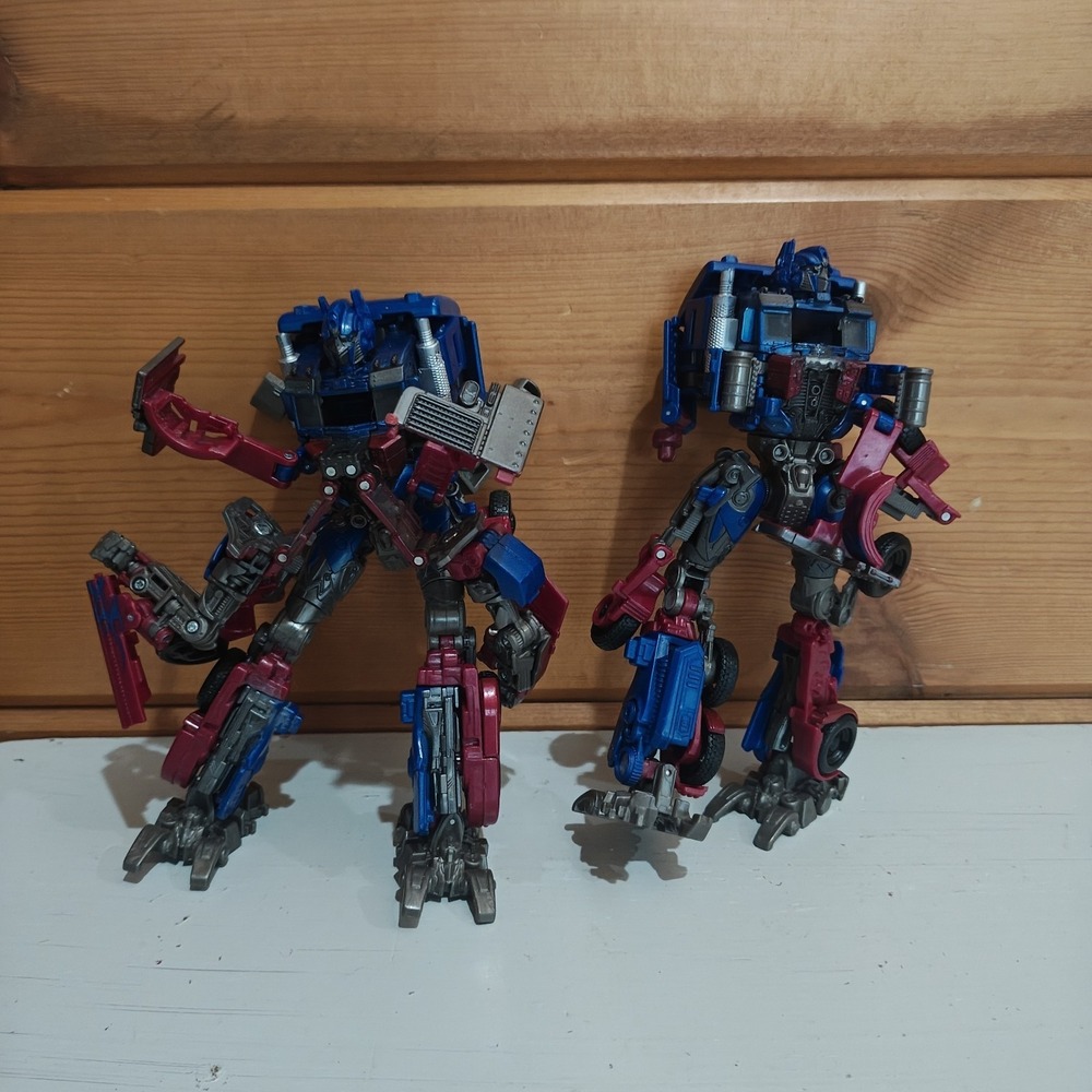 2 Incomplete Transformers Studio Series SS-05 Optimus Prime Voyager Class ZB3